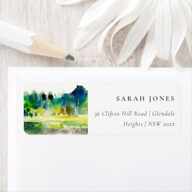 Chic Countryside Mountain River Landscape Wedding (Insitu)