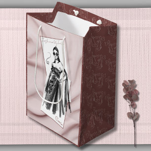 Chic Couture Fashion 40th Birthday Medium Gift Bag