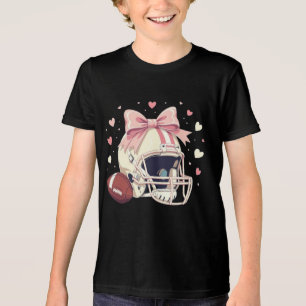 Chic cozy touchdown champ coquette  Tri-Blend shirt
