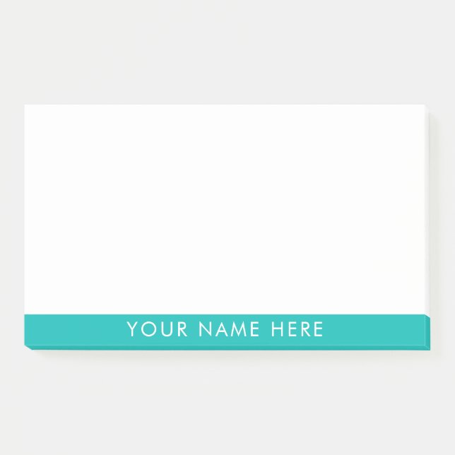 Chic Custom Name Sticky Notes for Office &Home Use (Front)