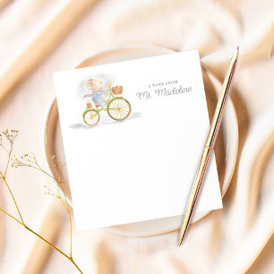 Chic Cute Mouse Note From Personalised Stationery