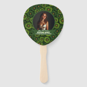 Chic Daisy Women Birthday Boho Hand Fan