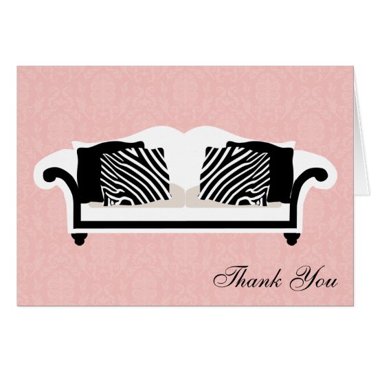 Chic Decor Folded Thank You Notes