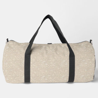 Chic Decorative Ivory Duffle Bag