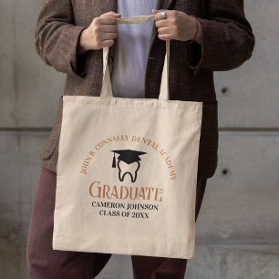 Chic Dental School Custom Dentist Graduation Party Tote Bag