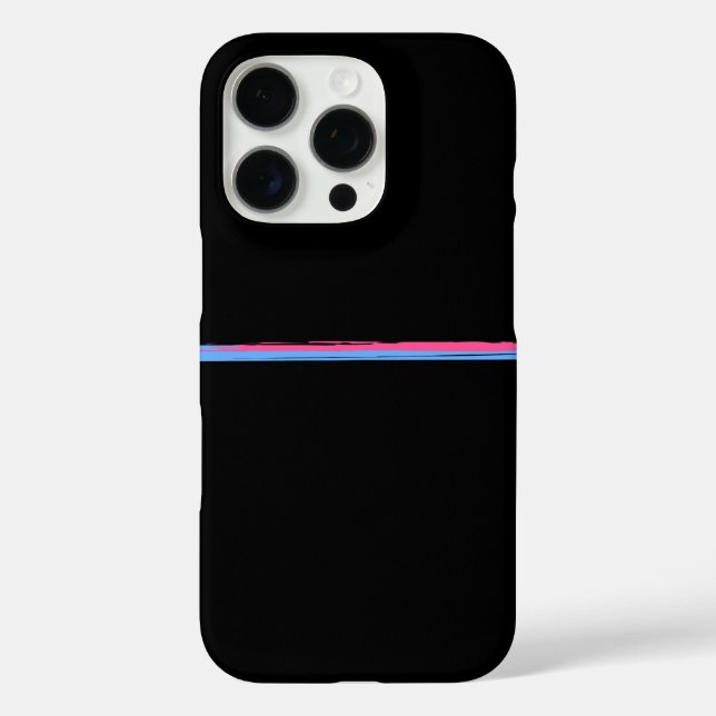 Chic Design on Black Background Case-Mate iPhone Case (Back)