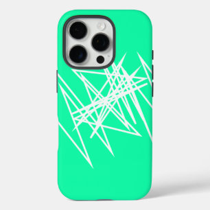 Chic Design on Green  iPhone 16 Pro Case