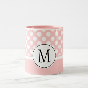 Chic Dots Two-Tone Coffee Mug