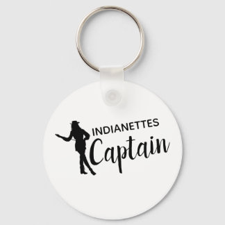 Chic Drill Team Captain Personalised Key Ring