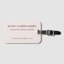 Chic Dusty Rose Secret Garden Destination
