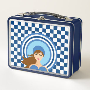 Chic Elegance Cute Metal Lunch Box