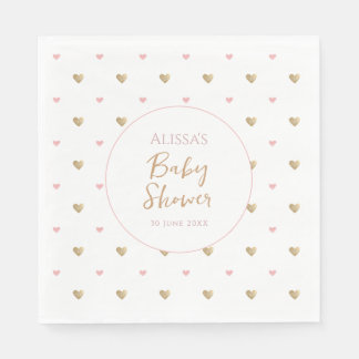 Chic Elegant Baby Shower Napkin