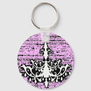 Chic Elegant Chandelier Key Ring