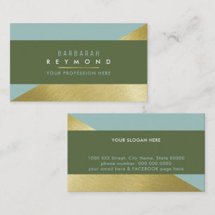 chic & elegant design for a stylish professional business card