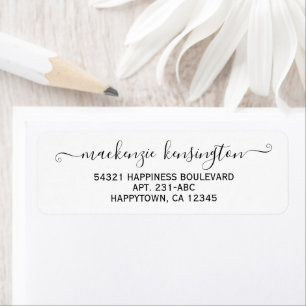 Chic Elegant Handwritten Script Name