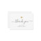 Chic Elegant Modern Script Calligraphy Gold Heart