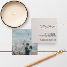 Chic Elegant Photographer Photo Typography Blush