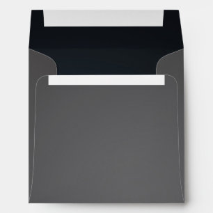 Chic Elegant Stylish Grey Customizable Envelope