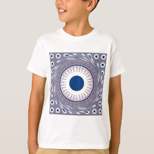 Chic Energetic Eye Design: A Mesmerising Pattern T-Shirt