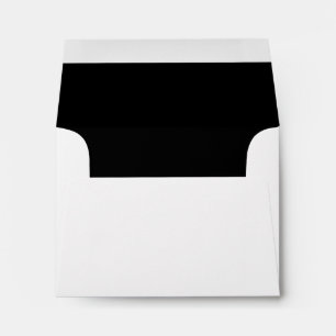 CHIC ENVELOPE_CLASSIC WHITE WITH BLACK INSIDE ENVELOPES