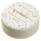 Chic Faux Gold Foil Confetti Graduate Personalised