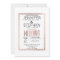 Chic Faux Rose Gold Wedding Invitations