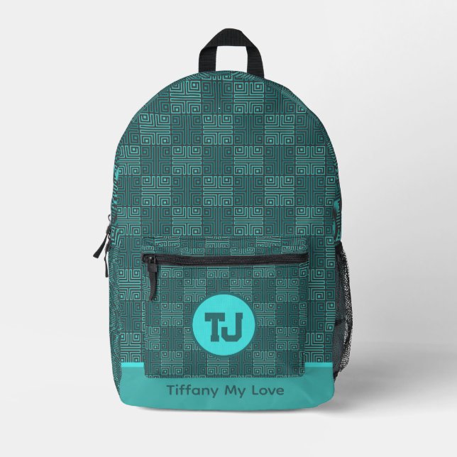 Chic Favour Gift Groomsmen Custom Backpack (Front)