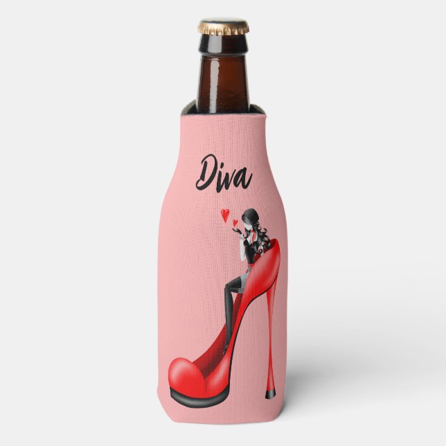 Chic & Flirty Cooler – Fashionable Elegance (Bottle Front)