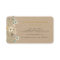 Chic Floral Business Card