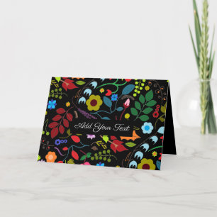 Chic Floral Card