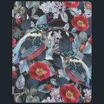 Chic Floral Kingfisher Birds iPad Cover<br><div class="desc">This chic design features two kingfisher birds among red and blue flowers and foliage. #kingfisher #birds #modern #chic #stylish #floral #flowers #foliage #nature #woodland #lake #forest #elegant #design #designer #trendy #trending #ipad #ipadcases #ipadcovers #electronics #red #burgundy #blue #teal #home #office #work #school #gifts #fashion #fashionable #style #botanical</div>