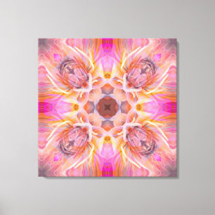 Chic Floral Pattern Canvas Print