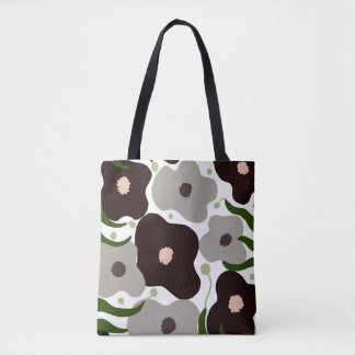 Chic Flowers Tote Bag