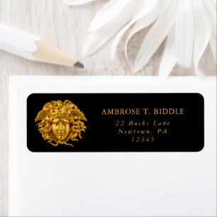 Chic French Fine Art Haute Couture Medusa Mask