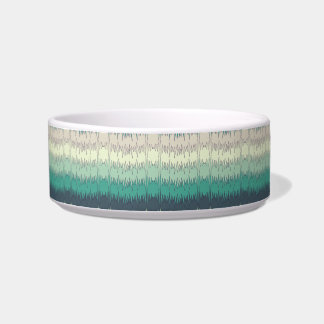 Chic Funky Chevron Zigzag Colourful Vibrant Bowl