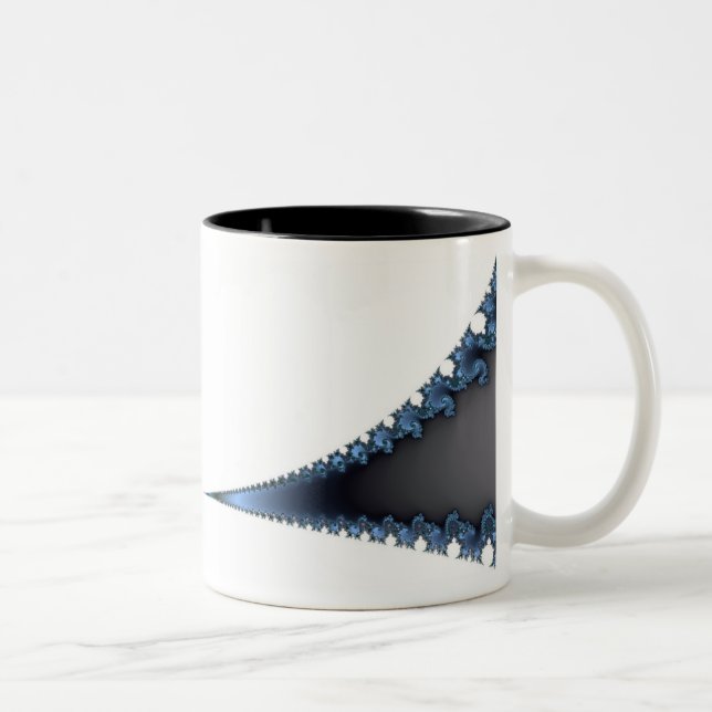 chic geek fractal coffee mug (Right)