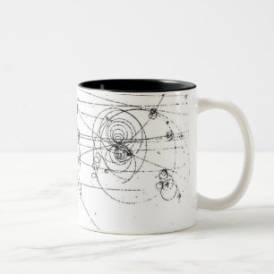 chic geek particle tracks coffee mug