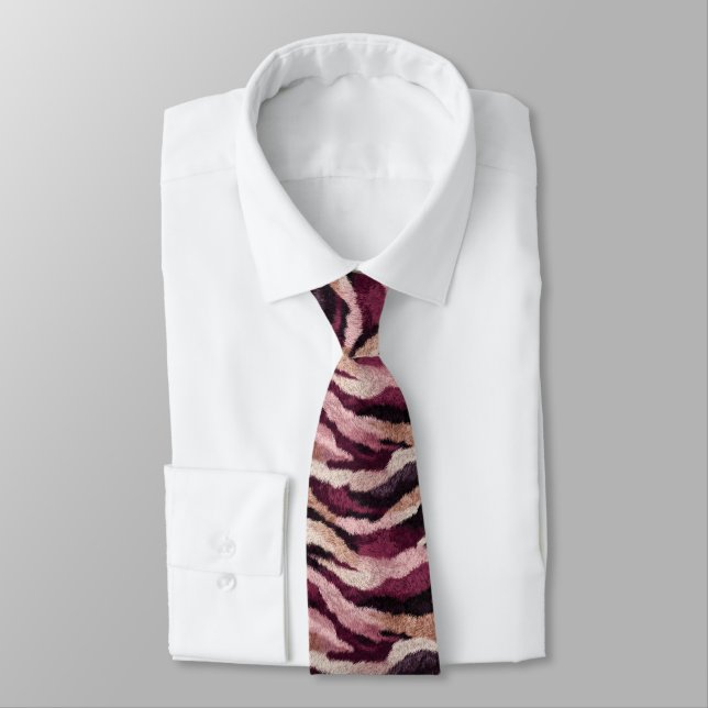 Chic Gifts For Men Tiger Tie (Tied)