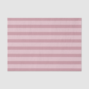 Chic Girly Pink Stripes Tissue Paper