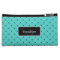 Chic Girly Turquoise and Black Polka Dots