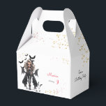 Chic glam gothic scary girl birthday party favour box<br><div class="desc">scary Gothic girl birthday party item for  girls</div>