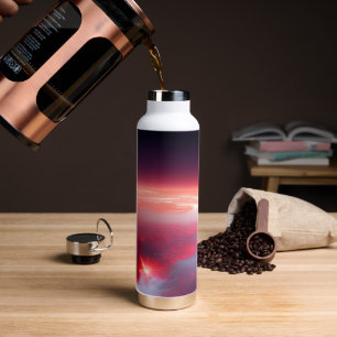 Chic Glitzy Water Bottle for Trendy Women