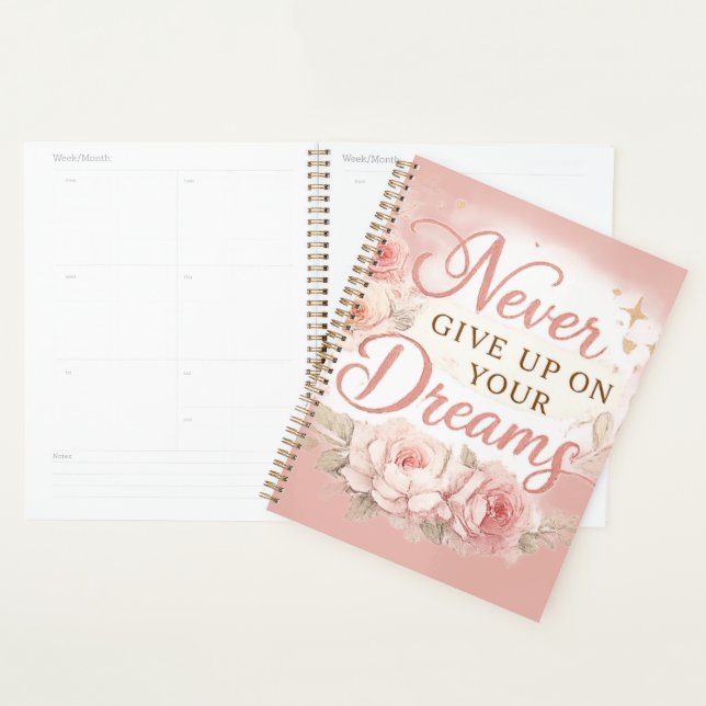 Chic Goal Setting Motivational Planner for Women (Display)