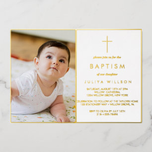 Chic Gold  Baptism photo