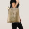 Chic Gold Dripping Glitter Brushed Metal Monogram