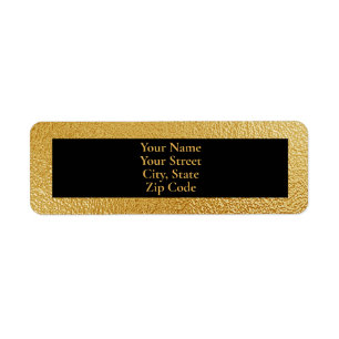 Chic Gold Foil