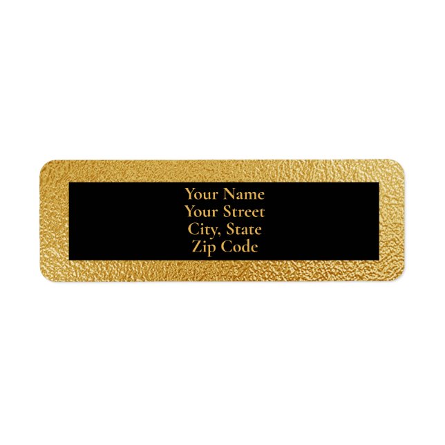 Chic Gold Foil  (Front)