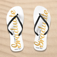 Chic Gold Foil Trendy Graduation Class of 20XX