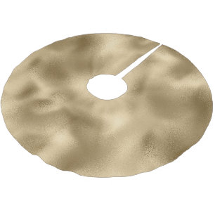 Chic Gold Glam  Brushed Polyester Tree Skirt