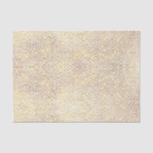 Chic Gold Glitter Sparkles Pattern Decoupage Tissue Paper